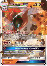 Volcarona GX - SM - Cosmic Eclipse - Lightly Played