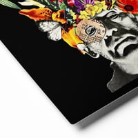 Image 4 of Frankenflower - Metal Prints - 3 Size Options - Botanical Art - Halloween Decor 