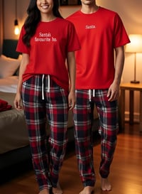 Image 1 of Santa and Santa's favourite ho matching set
