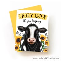 Image 1 of Holy Cow It’s Your Birthday!