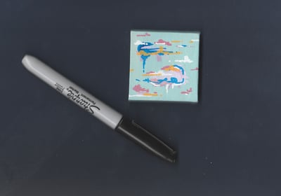 Image of Mini Clouds - Blue