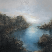 Image 1 of Landing Here (48" x 48")