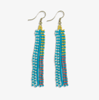 Melissa Beaded Fringe Earrings