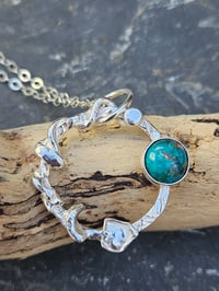 Image 1 of Mystique - Chrysocolla Gemstone Necklace 