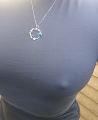 Image 9 of Mystique - Chrysocolla Gemstone Necklace 