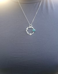 Image 5 of Mystique - Chrysocolla Gemstone Necklace 
