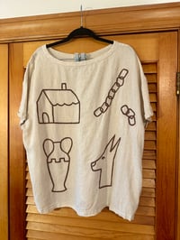 Image 2 of Linen T-shirt LG