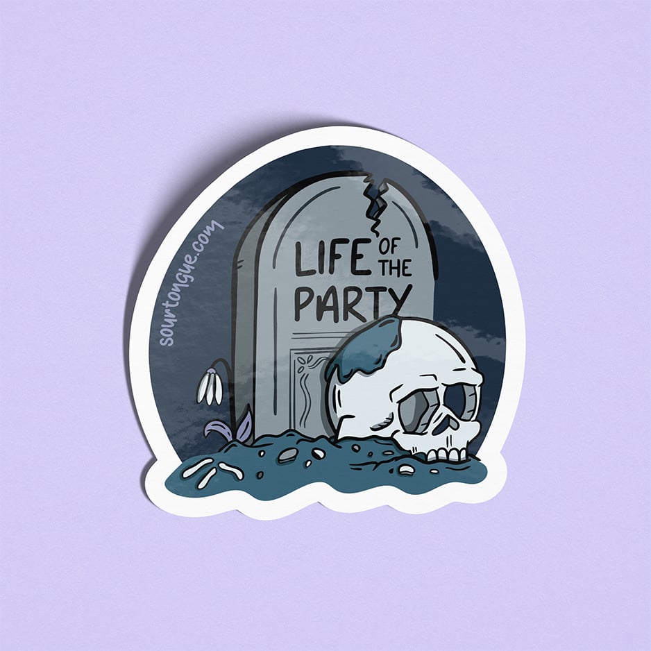 Image of Life of the Party Sticker