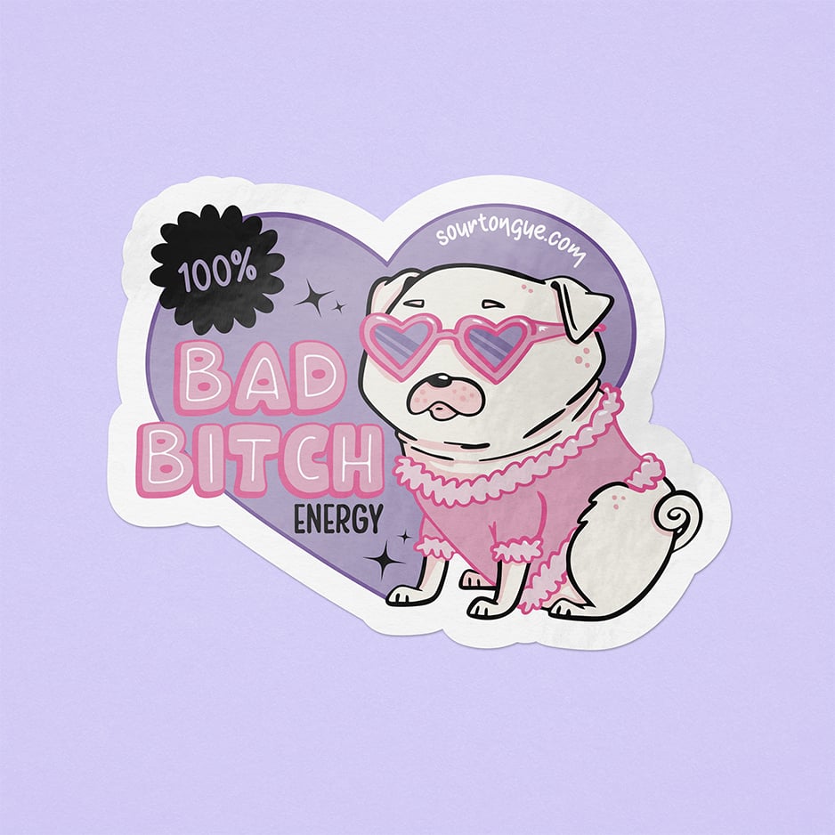 Image of Bad Bitch Energy Sticker