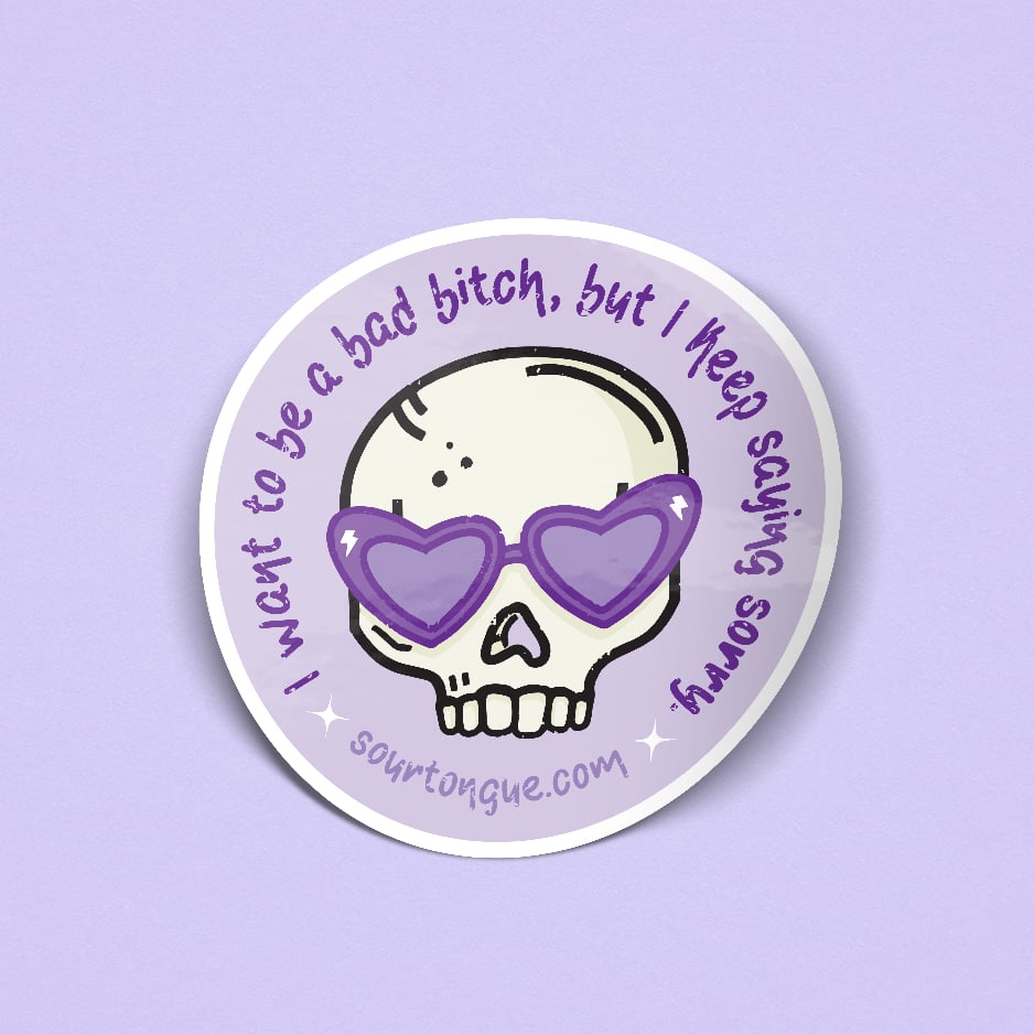 Image of Bad Bitch Sticker