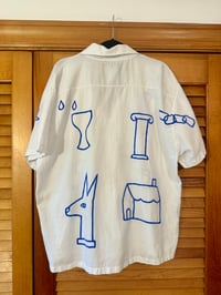 Image 2 of White Button Down LG