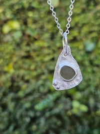 Image 6 of Mermaid Secret- Green Cornish Seaglass Necklace 
