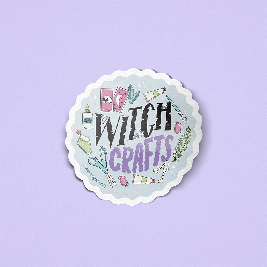 Image of Witch Crafts Sticker