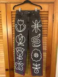 Image 1 of Dark Grey Denim 28"