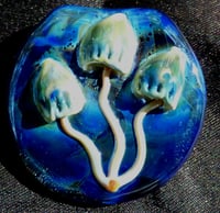 Image 1 of Hand Blown Shroomy Pendant