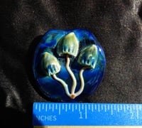 Image 2 of Hand Blown Shroomy Pendant