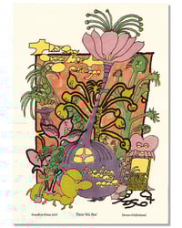 Here We Are Riso Print by Devon McFarland