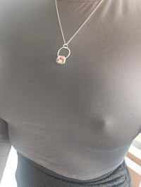 Image 5 of Vintage Floral China Necklace 