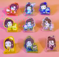 Image 2 of [OFFICIAL MDZS MERCH] ACRYLIC & HOLO PIN BADGES