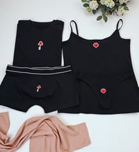 Image 2 of Tank top and thong padlock set