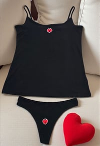 Image 1 of Tank top and thong padlock set