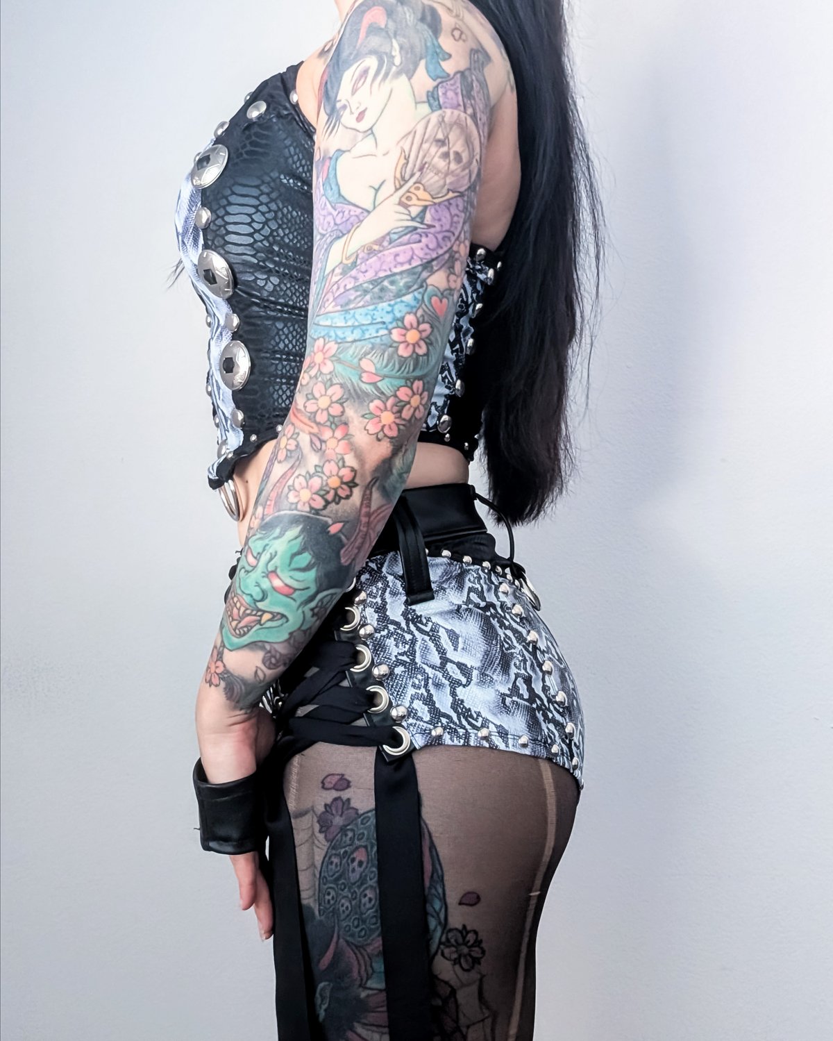 🔥20% OFF🔥White Snake Vest Top