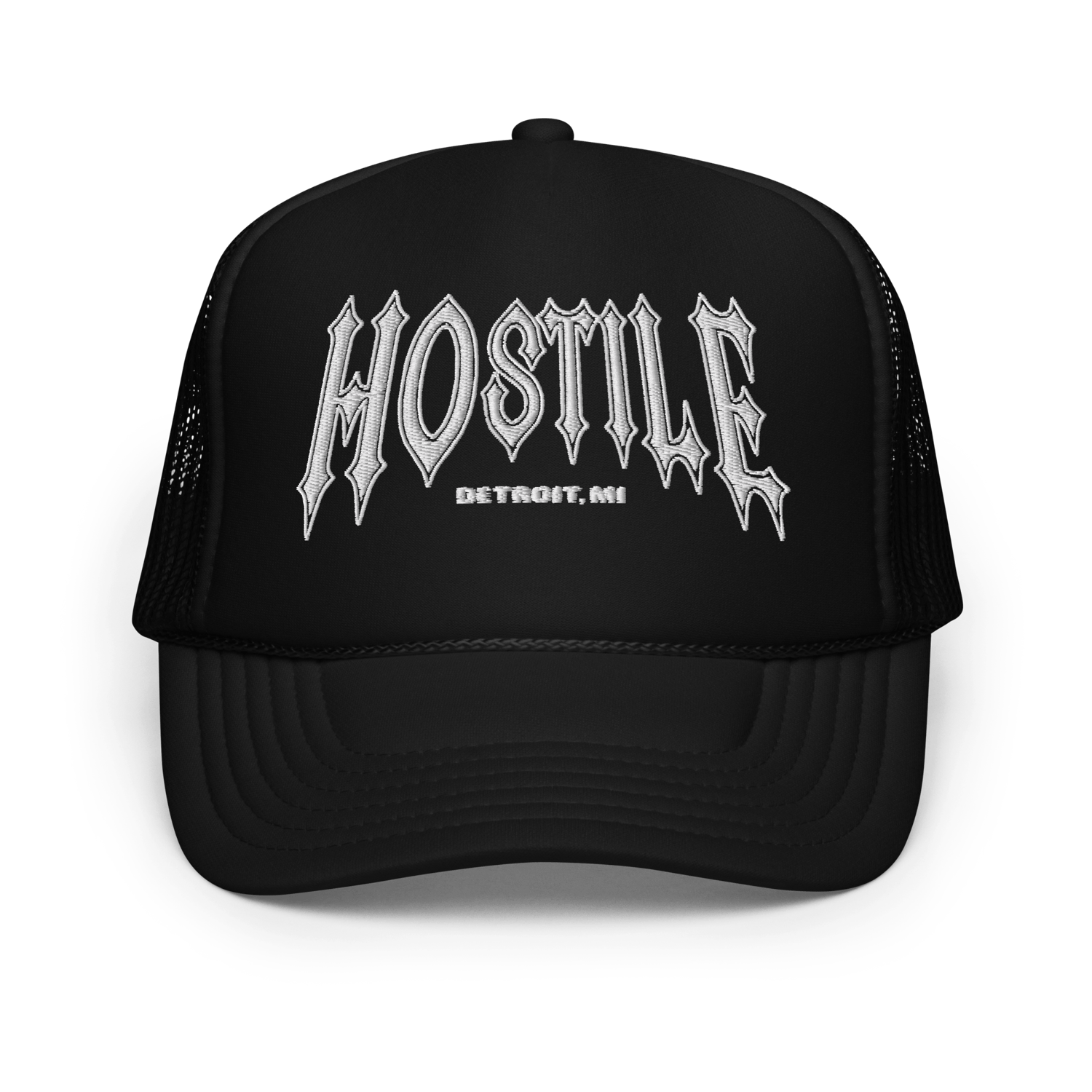 Image of Hostile Detroit Trucker Hat