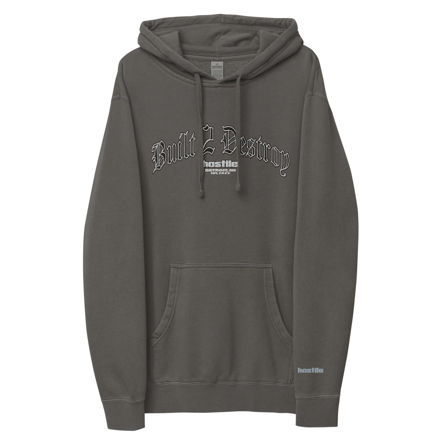 Image of Built 2 Destroy [Pigment dyed hoodie]