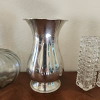 Image 2 of (L) Decanter & Pewter Vase