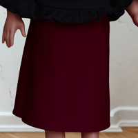 Doll Burgundy Skirt 