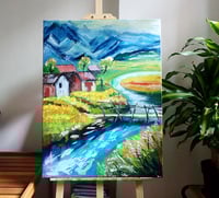Image 2 of The Village(60cm x 80cm)