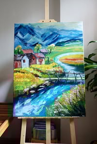 Image 3 of The Village(60cm x 80cm)