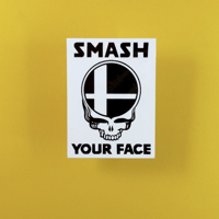 Image 1 of SMASH YOUR FACE 1 STICKER