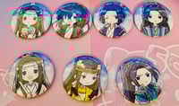 Image 1 of [OFFICIAL MDZS MERCH] GRAFFART PIN BADGE & ACRYLIC STANDEE