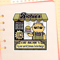Eat at Richie's Sticker