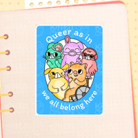 Queer As In Sticker