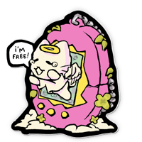 Image 1 of I’m Free! Sticker