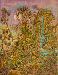 Image 2 of 17 x 22" limited edition print "Father Spring" Free Shipping