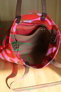 Image 5 of Scarlet Bloom Pebble Tote