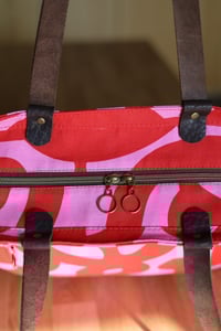 Image 3 of Scarlet Bloom Pebble Tote