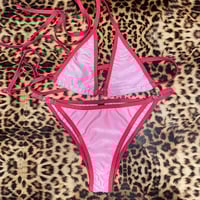 Image 1 of * ੈ♡‧₊small  brazillian bottoms & regular midi cup