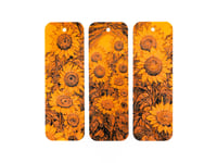 Image 5 of Sunflower Bookmarks (3-pack) in Color by bamingodesign