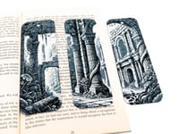 Image 1 of Ancient Ruins Bookmarks (3-pack) color or greyscale, by bamingodesign