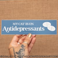 My Cat is On Antidepressants Sticker