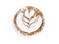 Image 8 of Latte Art Coasters (3-pack w/holder) color or greyscale, by bamingodesign