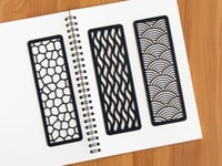 Image 2 of Minimalistic Lines Bookmarks (3-pack) color or greyscale, by bamingodesign