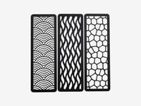 Image 3 of Minimalistic Lines Bookmarks (3-pack) color or greyscale, by bamingodesign