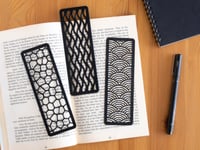 Image 1 of Minimalistic Lines Bookmarks (3-pack) color or greyscale, by bamingodesign
