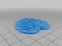 Image 2 of Monstera Keychains (3-pack) color or greyscale, by bamingodesign