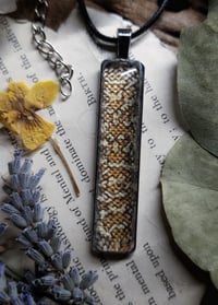 Image 3 of Brooks Kingsnake Skin Pendant